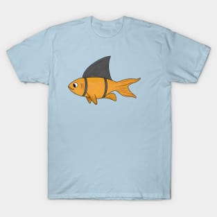 Goldfish with Shark fin T-Shirt